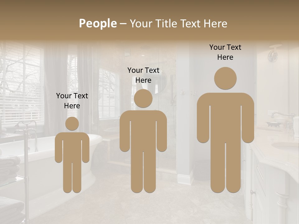 Master Luxury Master Bath PowerPoint Template