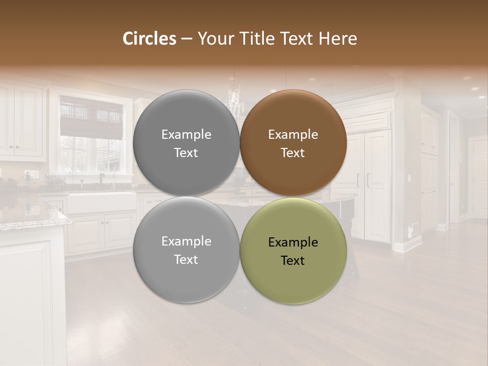 Suburb House Cabinet PowerPoint Template