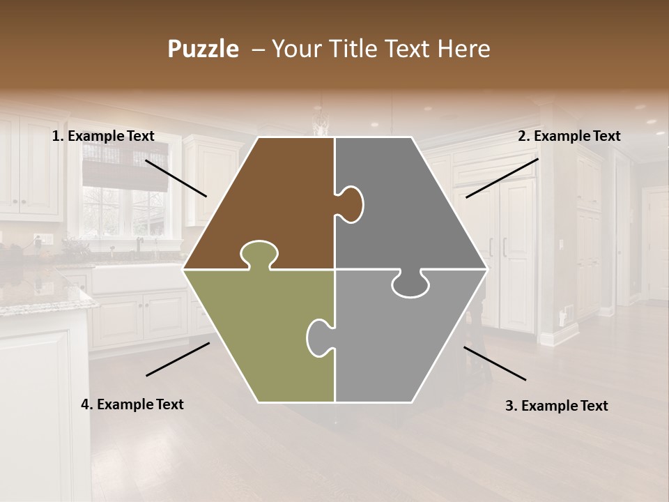 Suburb House Cabinet PowerPoint Template