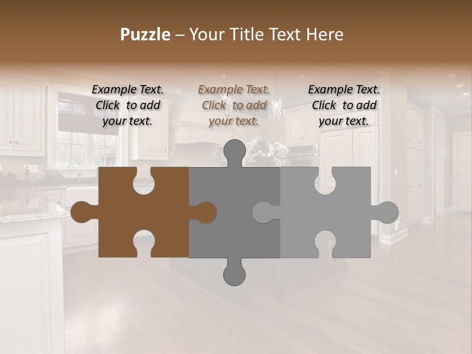 Suburb House Cabinet PowerPoint Template