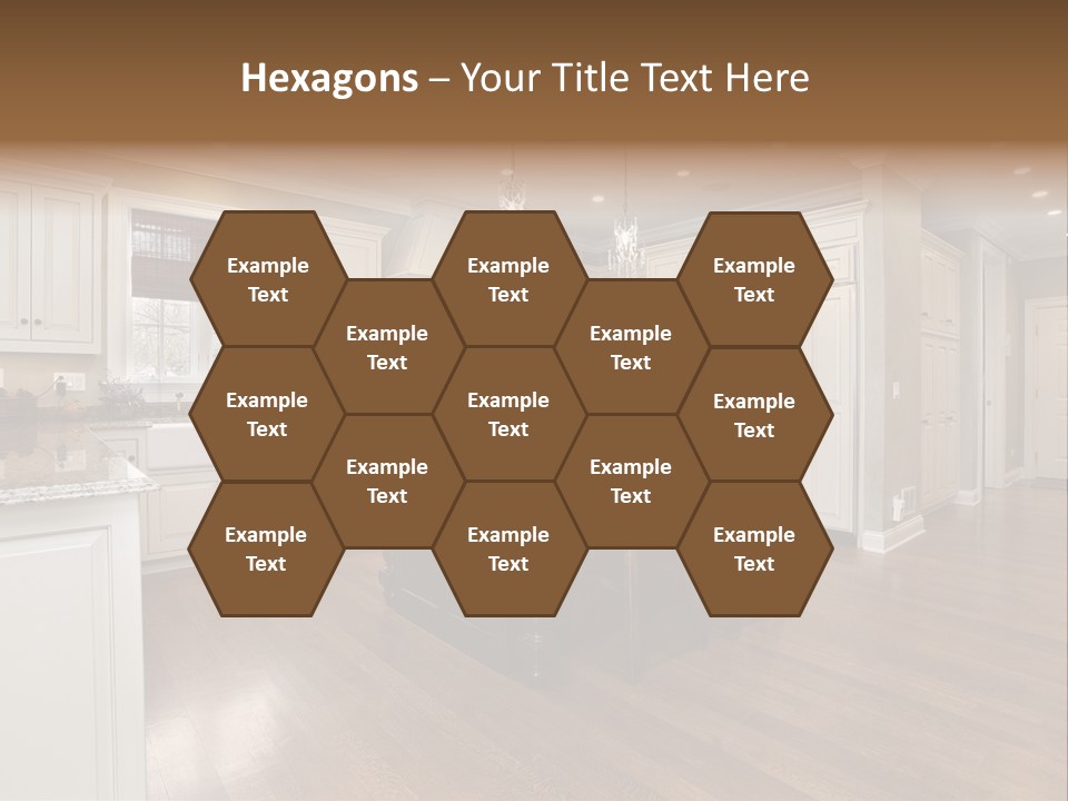 Suburb House Cabinet PowerPoint Template