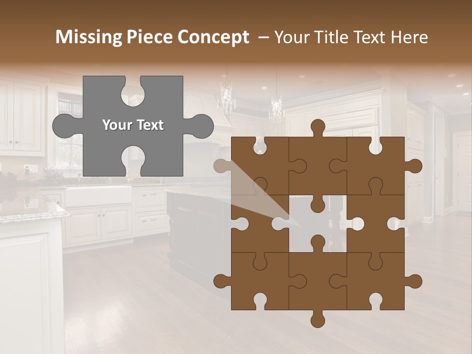 Suburb House Cabinet PowerPoint Template