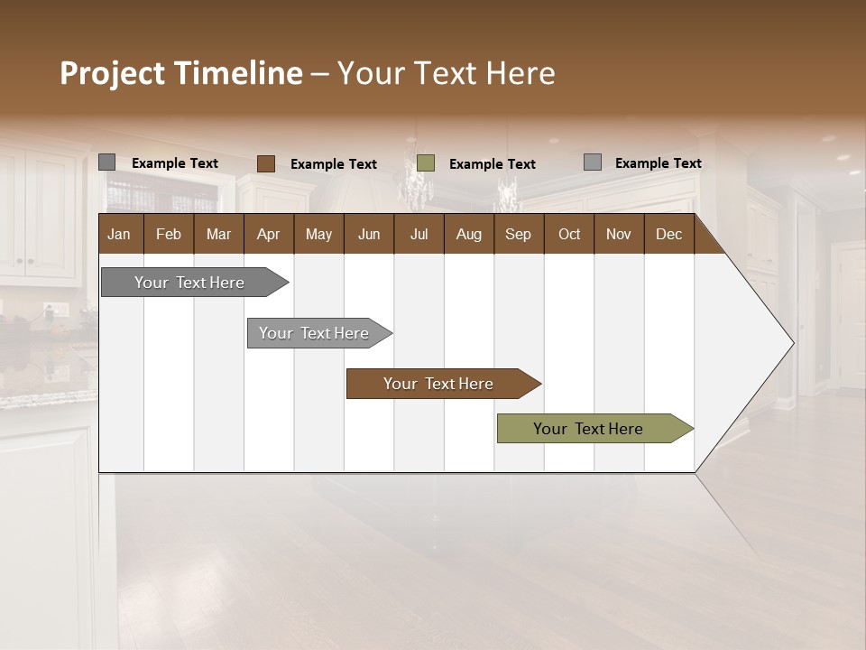 Suburb House Cabinet PowerPoint Template