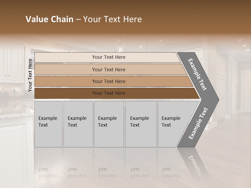 Suburb House Cabinet PowerPoint Template