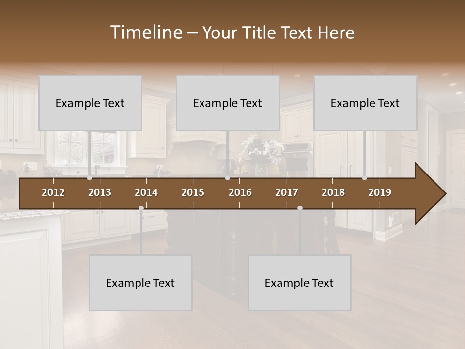 Suburb House Cabinet PowerPoint Template