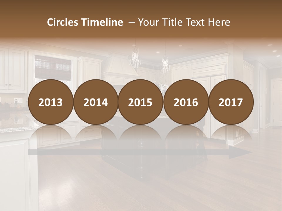 Suburb House Cabinet PowerPoint Template