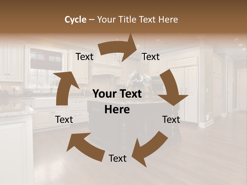 Suburb House Cabinet PowerPoint Template