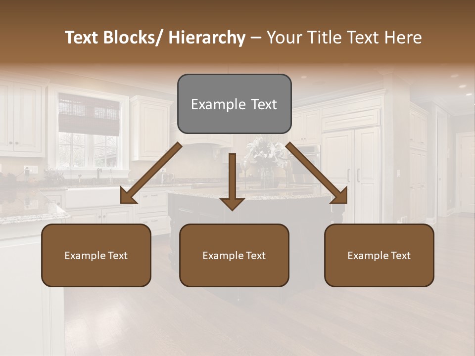 Suburb House Cabinet PowerPoint Template