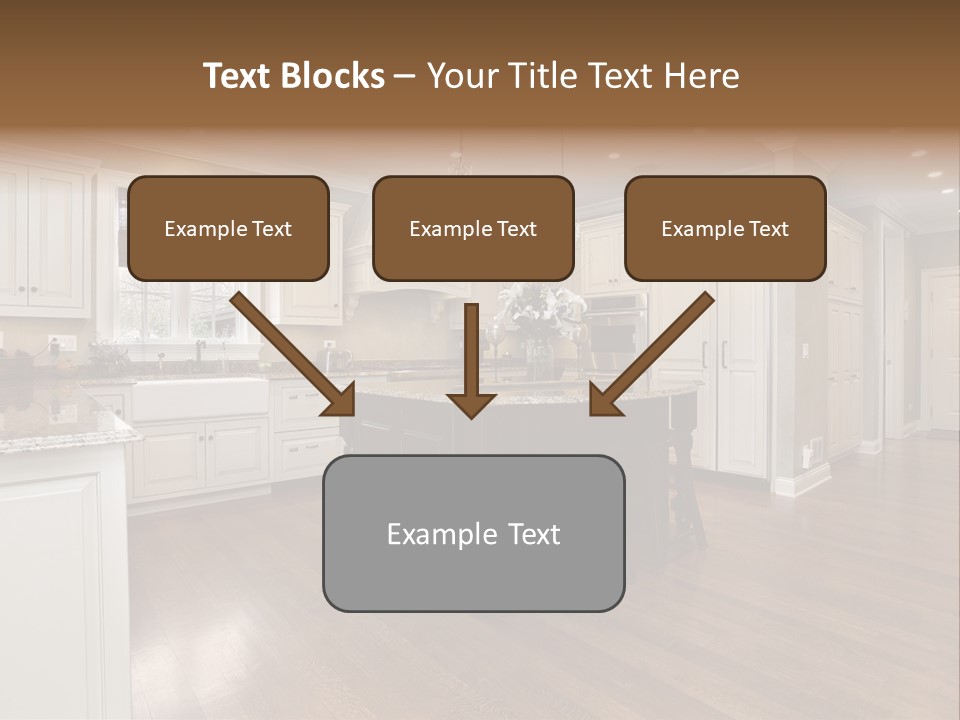 Suburb House Cabinet PowerPoint Template