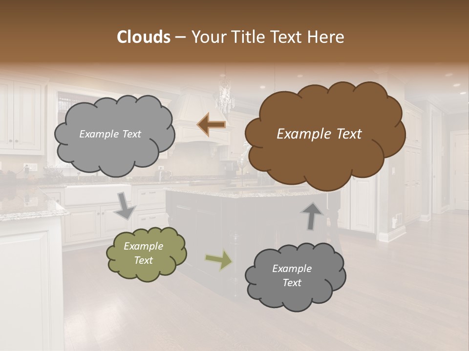 Suburb House Cabinet PowerPoint Template