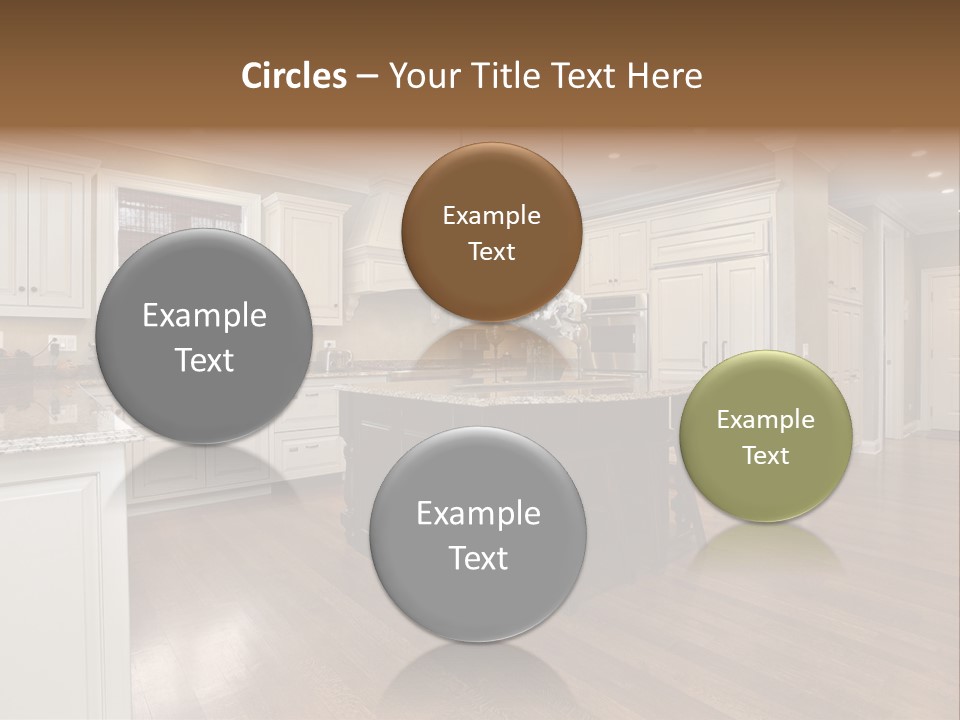 Suburb House Cabinet PowerPoint Template