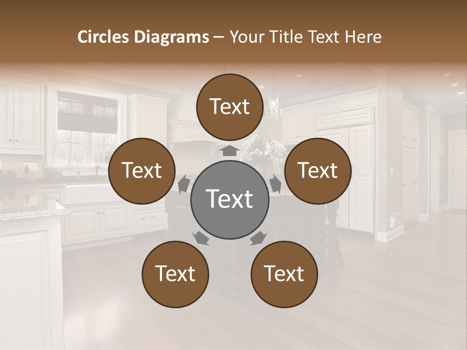 Suburb House Cabinet PowerPoint Template