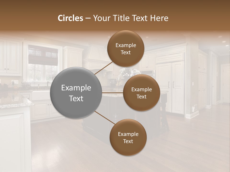 Suburb House Cabinet PowerPoint Template
