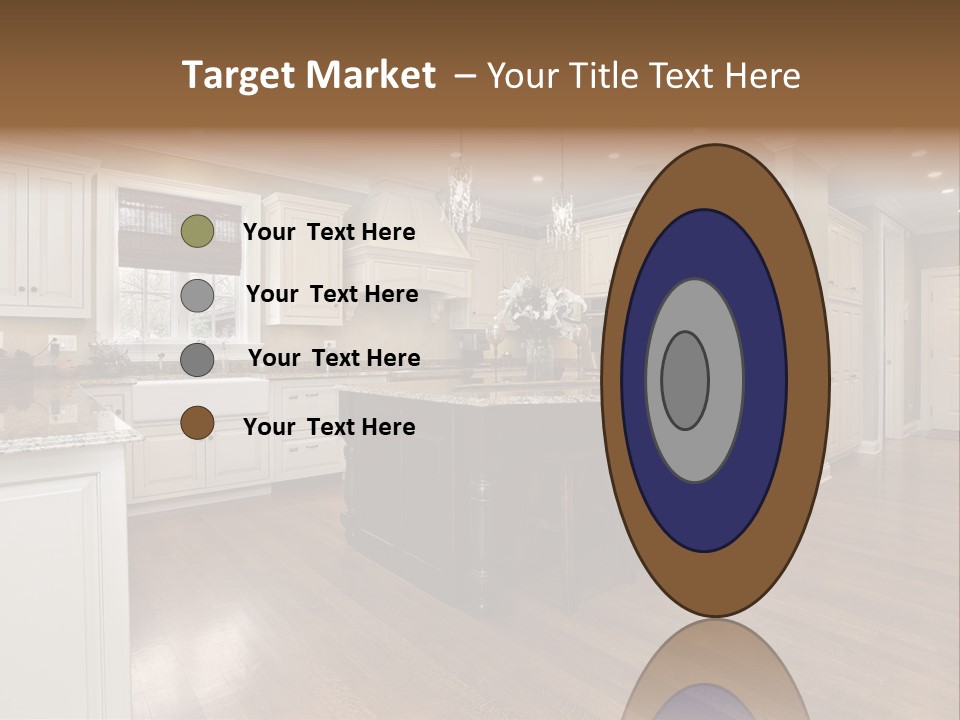 Suburb House Cabinet PowerPoint Template