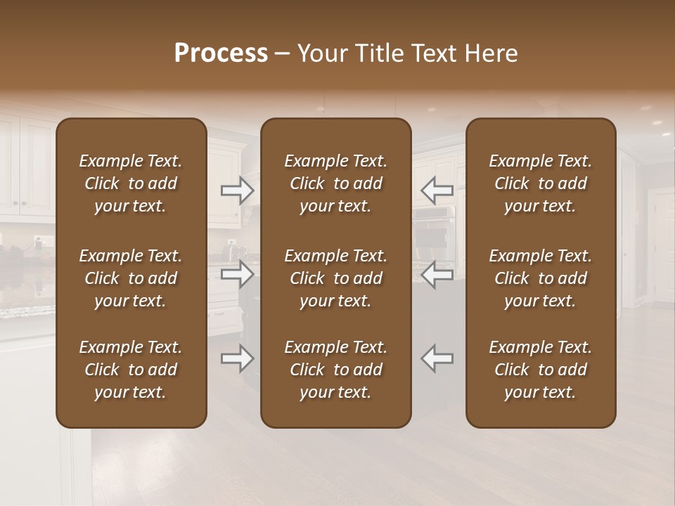 Suburb House Cabinet PowerPoint Template