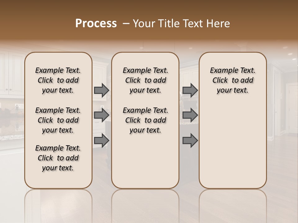 Suburb House Cabinet PowerPoint Template
