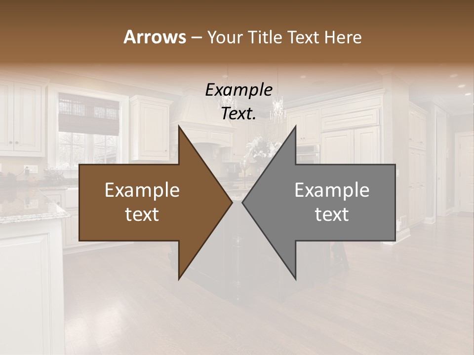 Suburb House Cabinet PowerPoint Template