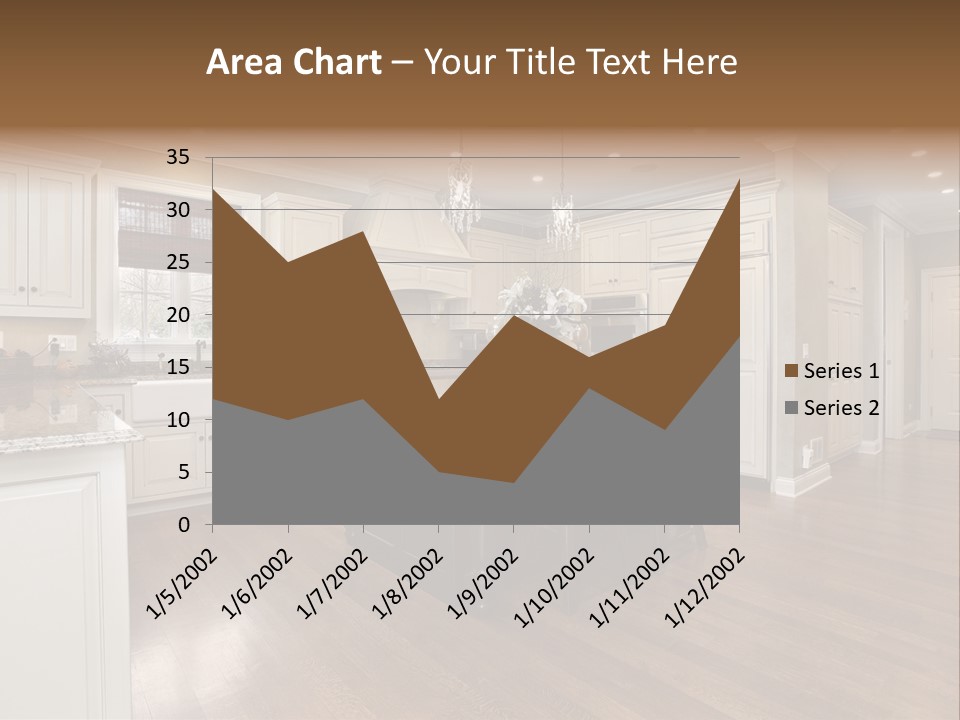Suburb House Cabinet PowerPoint Template