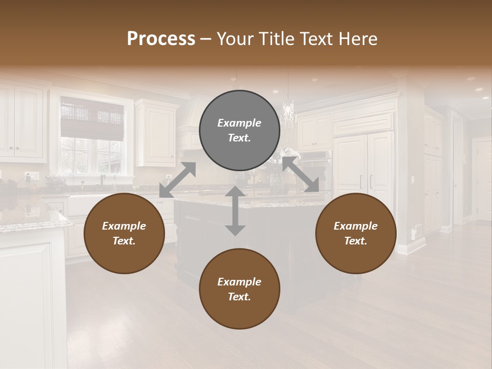 Suburb House Cabinet PowerPoint Template