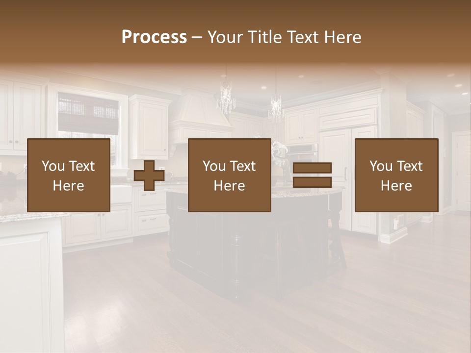 Suburb House Cabinet PowerPoint Template