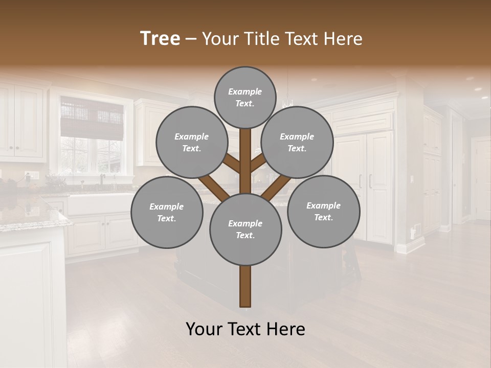 Suburb House Cabinet PowerPoint Template