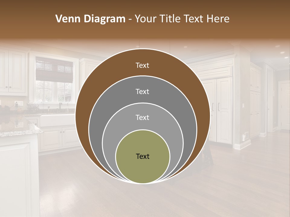 Suburb House Cabinet PowerPoint Template