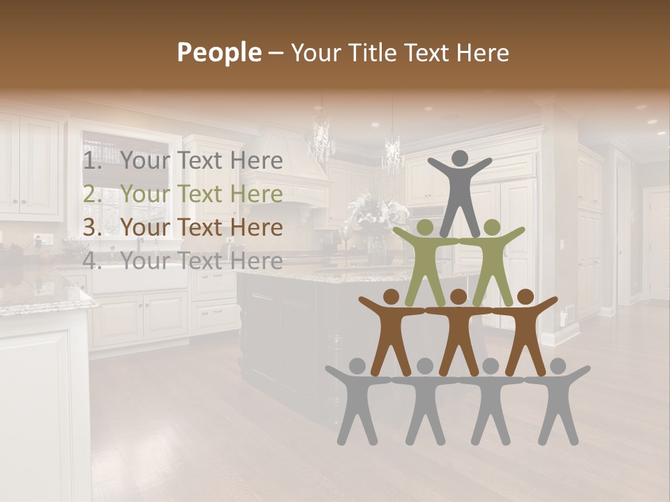 Suburb House Cabinet PowerPoint Template