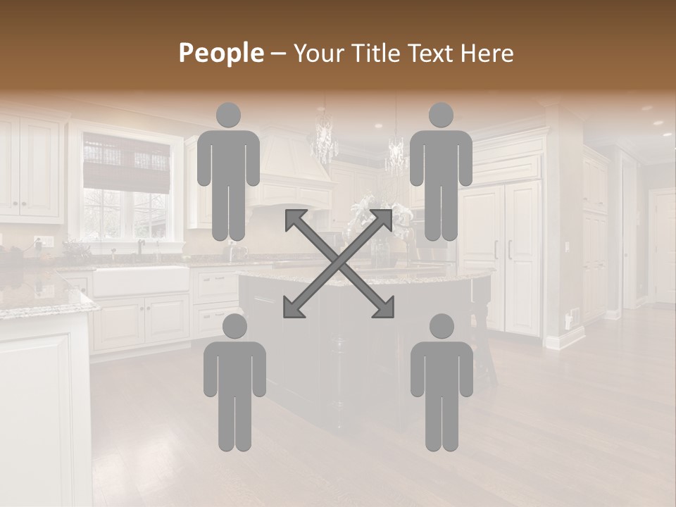 Suburb House Cabinet PowerPoint Template