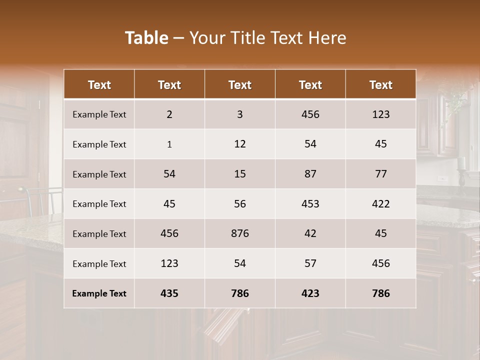 Living New Eat PowerPoint Template