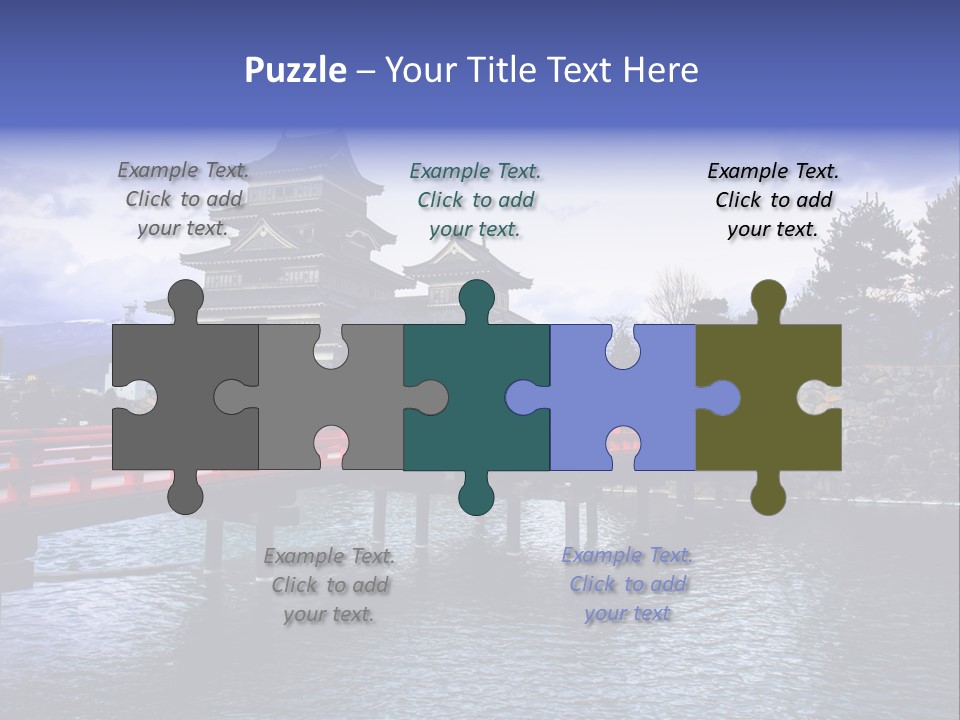 Attraction Samurai Heritage PowerPoint Template