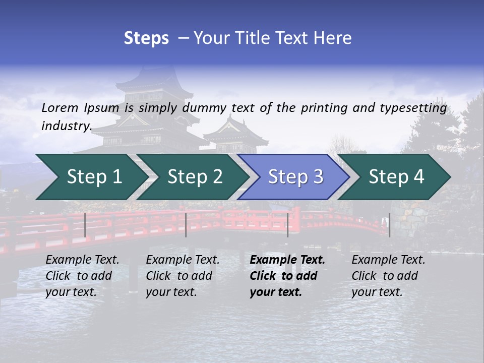 Attraction Samurai Heritage PowerPoint Template
