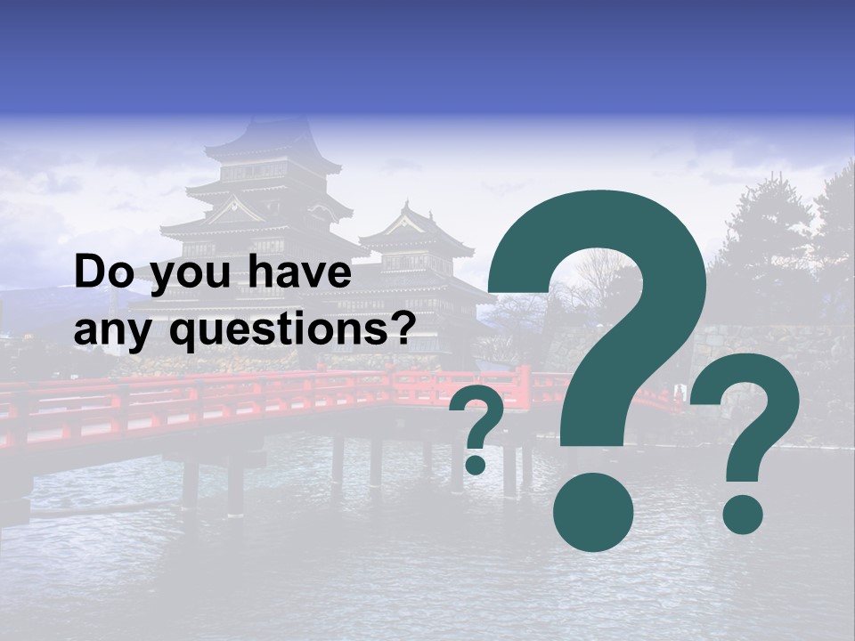 Attraction Samurai Heritage PowerPoint Template