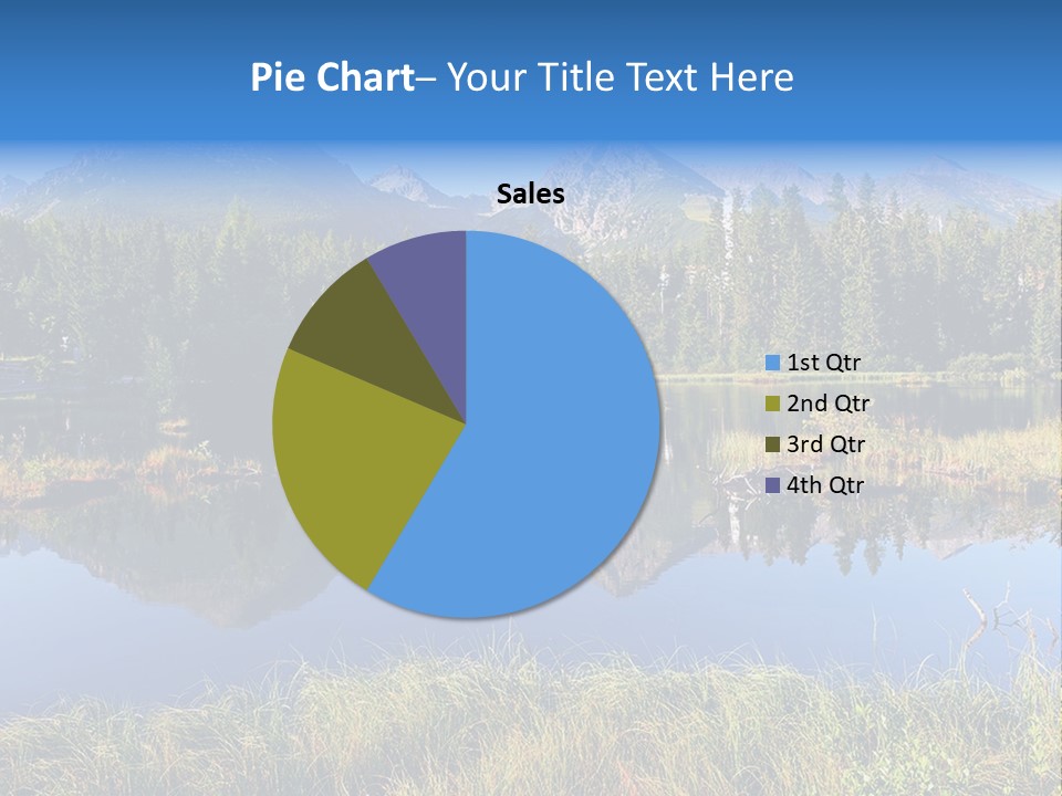 Wildlife Pole Penguin PowerPoint Template