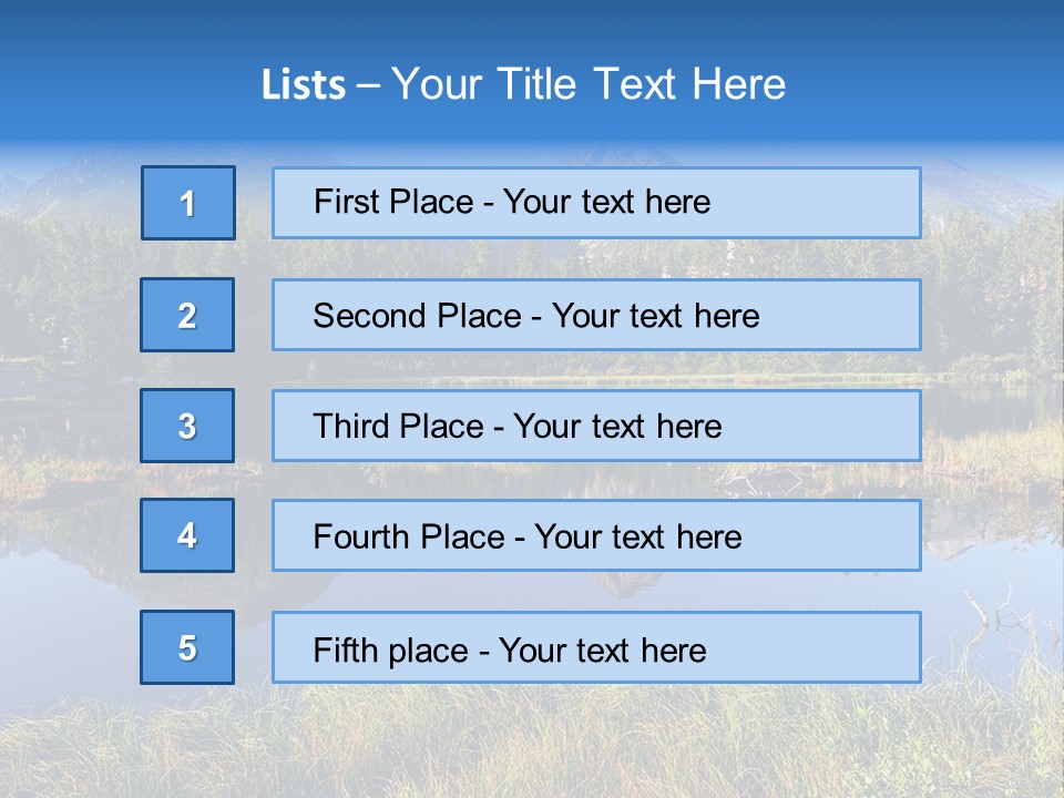 Wildlife Pole Penguin PowerPoint Template