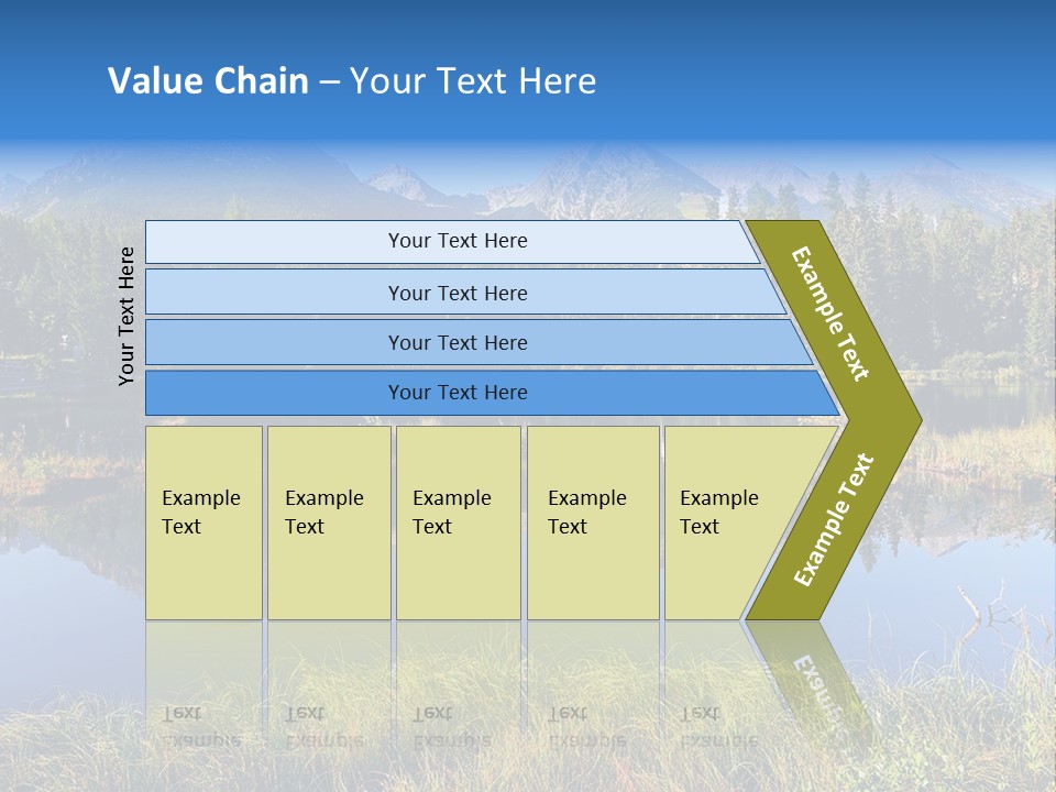 Wildlife Pole Penguin PowerPoint Template