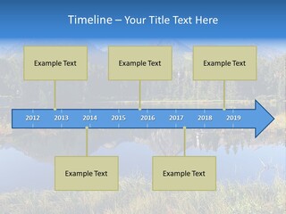 Wildlife Pole Penguin PowerPoint Template