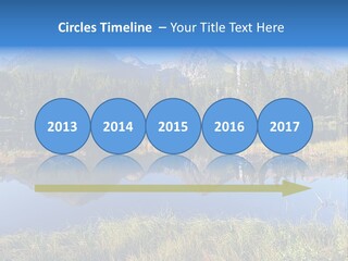 Wildlife Pole Penguin PowerPoint Template