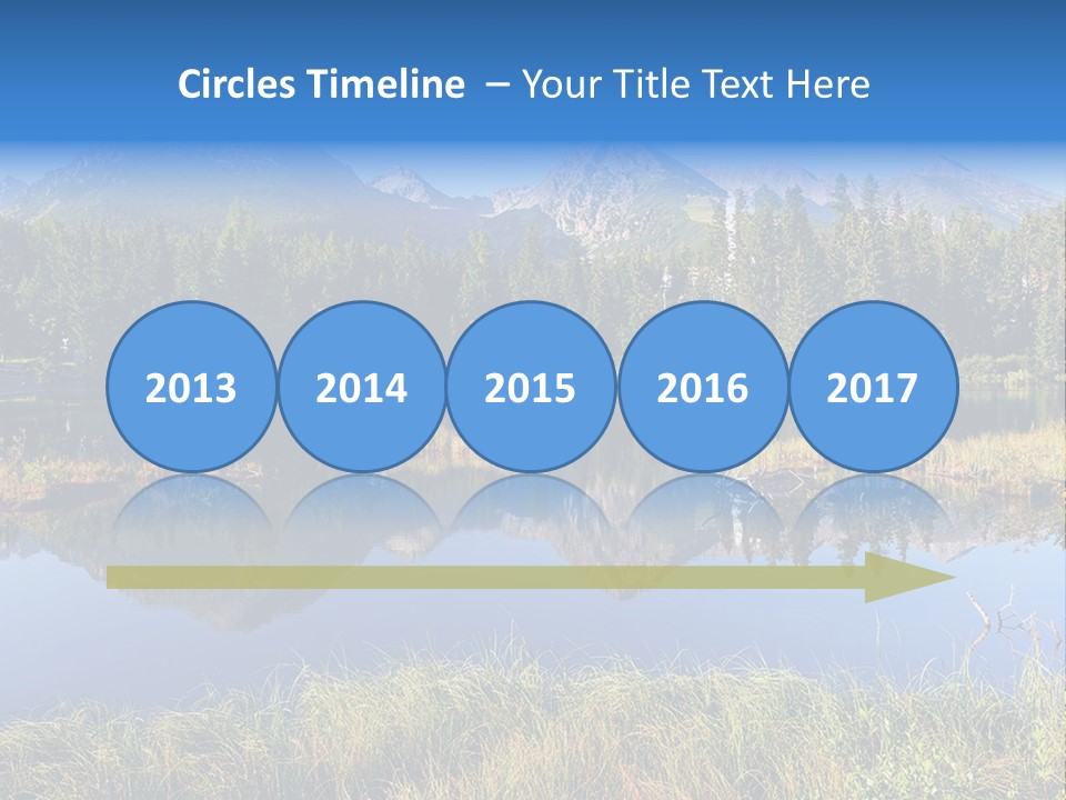 Wildlife Pole Penguin PowerPoint Template