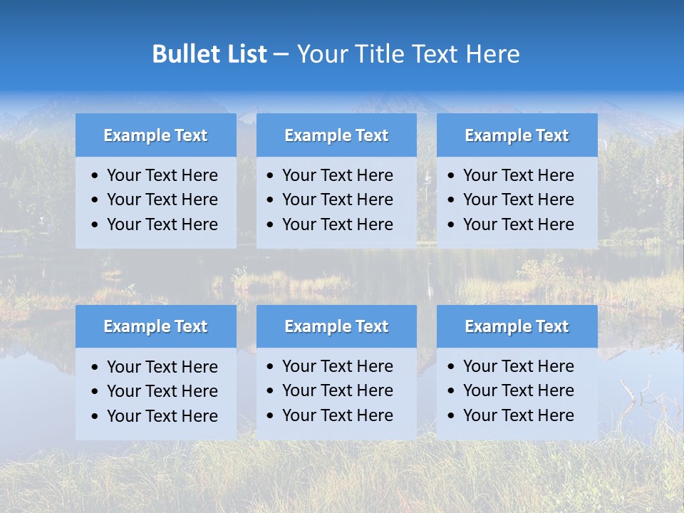 Wildlife Pole Penguin PowerPoint Template