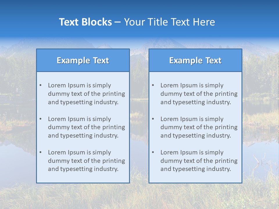 Wildlife Pole Penguin PowerPoint Template