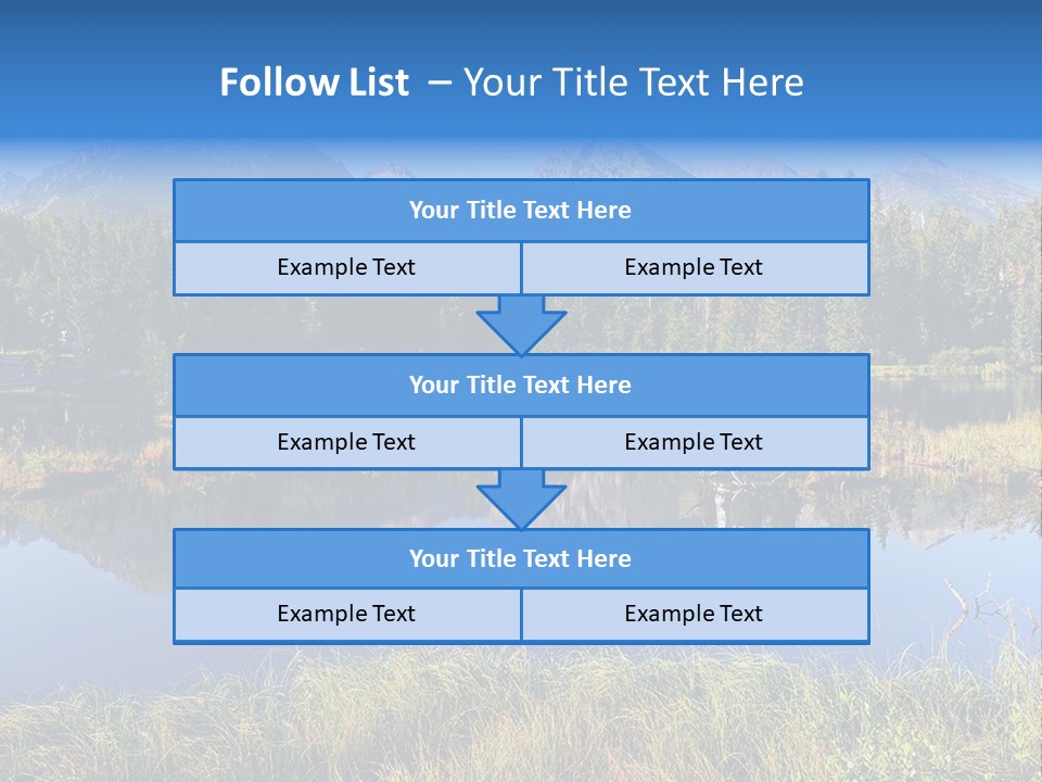 Wildlife Pole Penguin PowerPoint Template