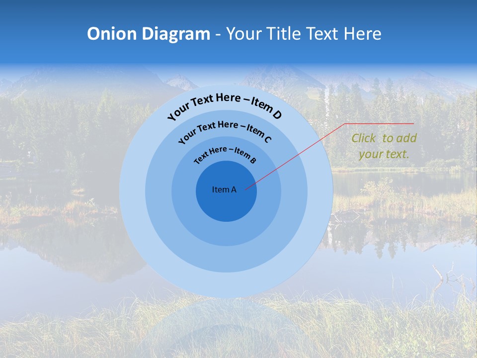 Wildlife Pole Penguin PowerPoint Template