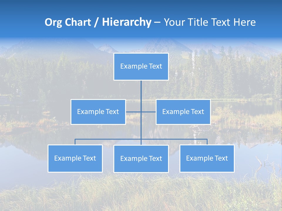 Wildlife Pole Penguin PowerPoint Template