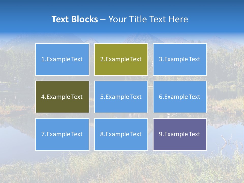 Wildlife Pole Penguin PowerPoint Template