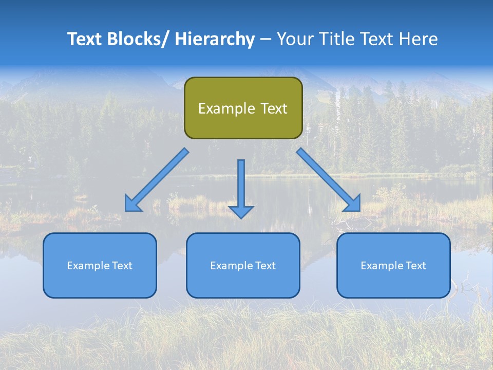 Wildlife Pole Penguin PowerPoint Template