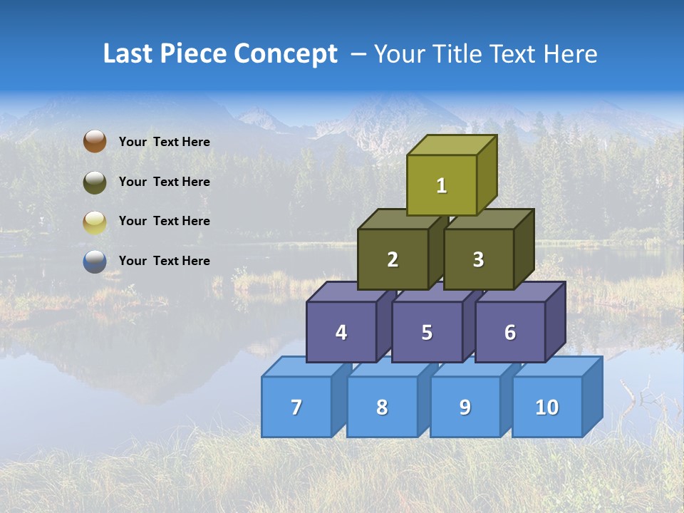 Wildlife Pole Penguin PowerPoint Template