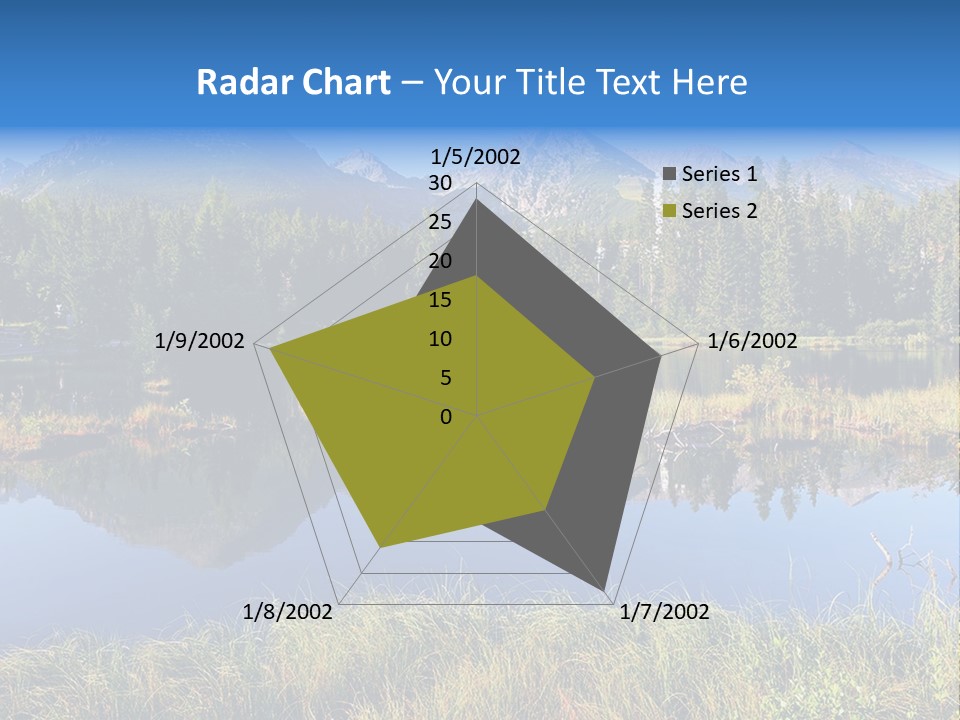 Wildlife Pole Penguin PowerPoint Template