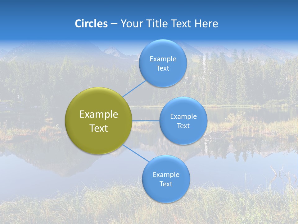 Wildlife Pole Penguin PowerPoint Template