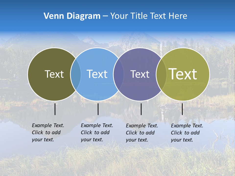 Wildlife Pole Penguin PowerPoint Template