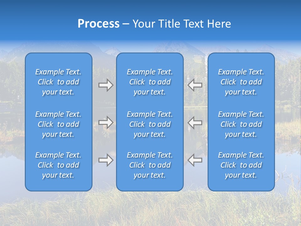 Wildlife Pole Penguin PowerPoint Template